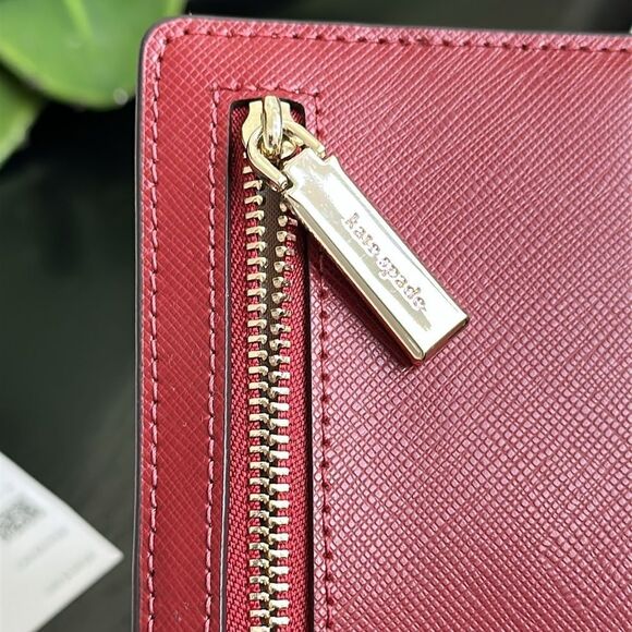 New w/tags Kate Spade genuine leather STACI Stefano, large wallet, clutch purse - Picture 4 of 9